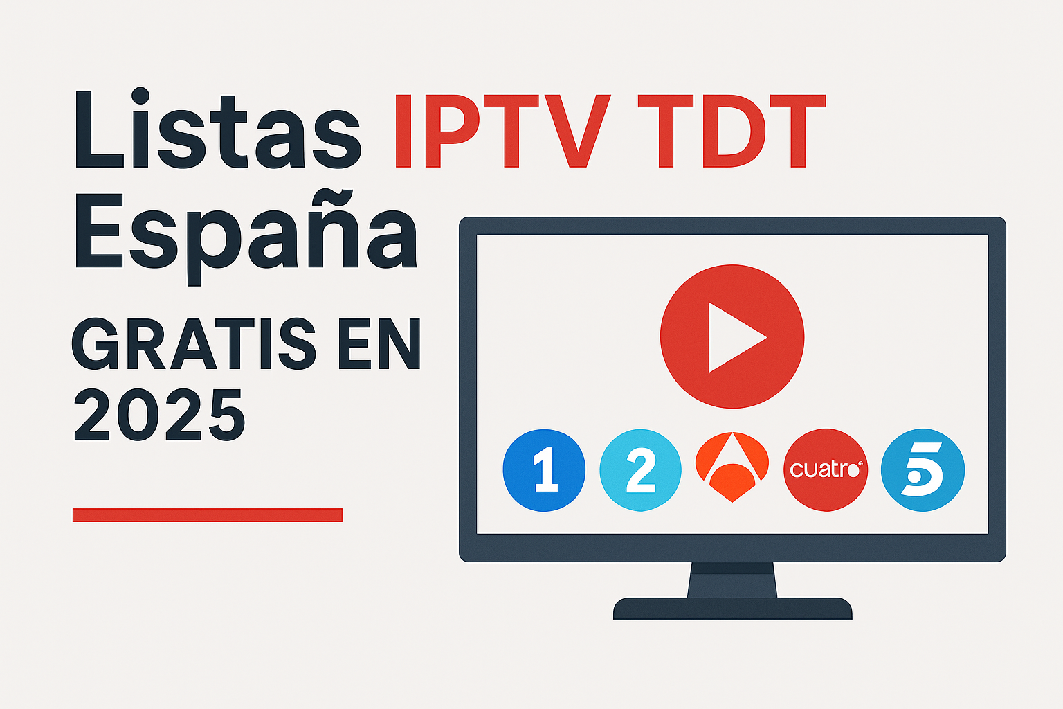 Listas IPTV TDT España Gratis 2025